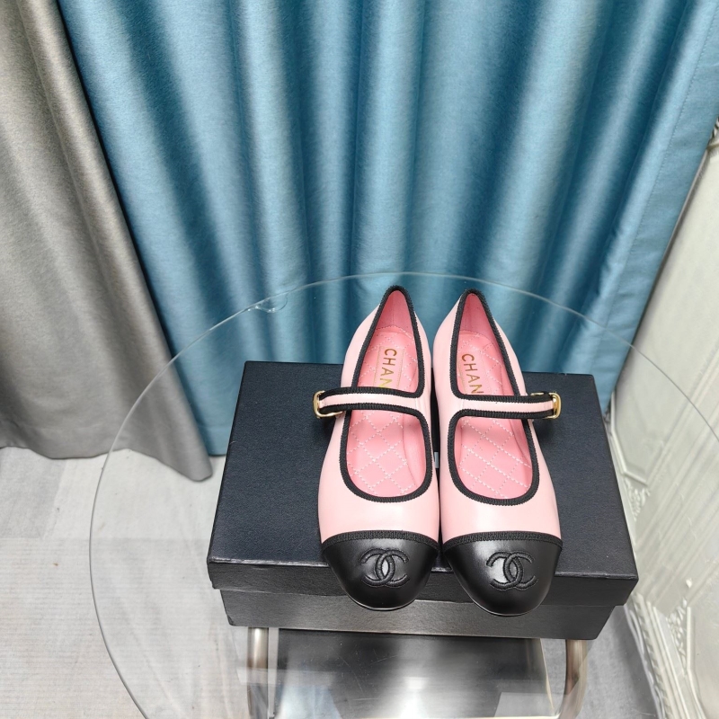 Ch*el flat shoes